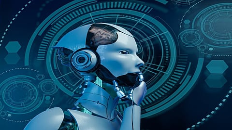AI powered human robot (सौ. Freepik)