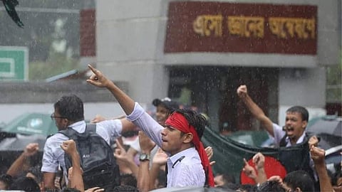 Bangladesh Unrest Protests Ruling Party Clash