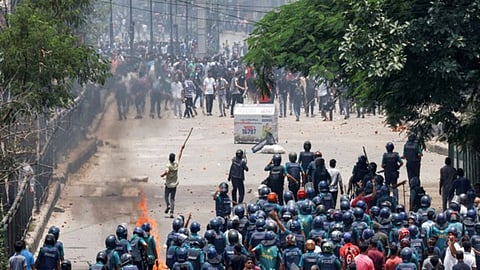 100 people died in Bangladesh violence India issued advisory for its citizens