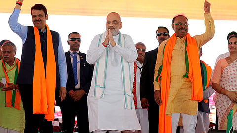 Devendra Fadnavis, Chandrashekhar Bawankule met Amit Shah