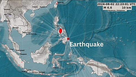 Earthquake in Philippines