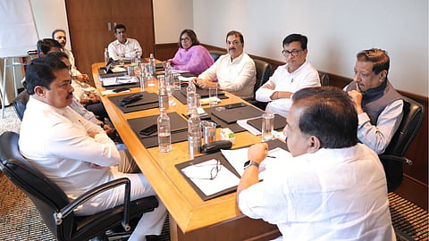 Congress leaders meeting held in Mumbai