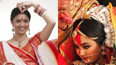 Sindoor apply, Vastu