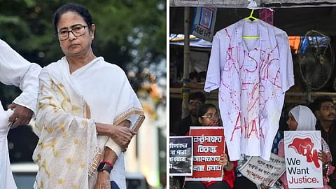 डॉक्टर हत्या मामला: चारों तरफ से घिरी ममता सरकार, बीजेपी के बाद अब कांग्रेस ने भी निकाला विरोध प्रदर्शन