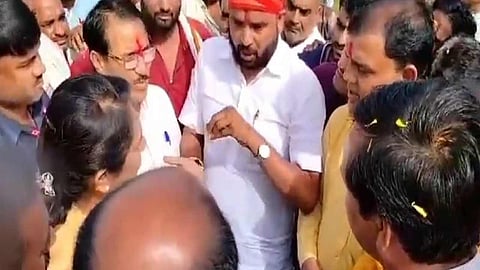 विदिशा भाजपा सदस्य का वायरल वीडियो