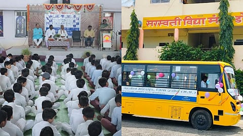 बैतूल और उज्जैन जिलों के आदिवासी इलाकों के बच्चों के लिए फ्री बस सेवा