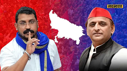 अखिलेश यादव के साथ आए चंद्रशेखर आजाद, यूपी की राजनीति में मची हलचल