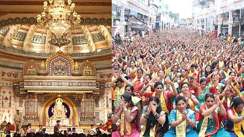 35 हजार महिलाओं के अथर्वशीर्ष पाठ से गूंजा दगडूशेठ गणपति परिसर