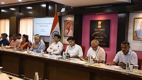 Telecom companies discussion with Jyotiraditya Scindia over keeping AGR, OTP app out of licensing rules