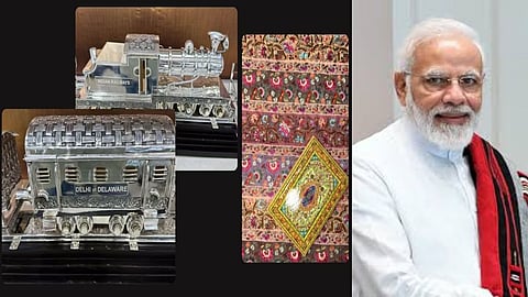 दोस्ती का तोहफा! PM मोदी ने बाइडेन को गिफ्ट दी चांदी की ट्रेन, फर्स्ट लेडी जिल को दिया ख़ास पश्मीना शॉल