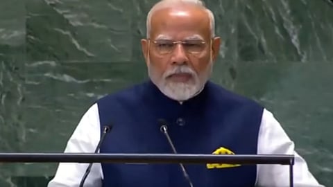 UN में पीएम मोदी ने सतत विकास का किया जिक्र, 25 करोड़ लोगों को गरीबी से बाहर निकलने की कही बात
