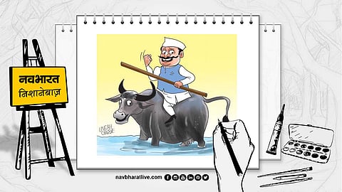 निशानेबाज द्वारा भारतीय राजनीति पर व्यंग्यात्मक टिप्पणी