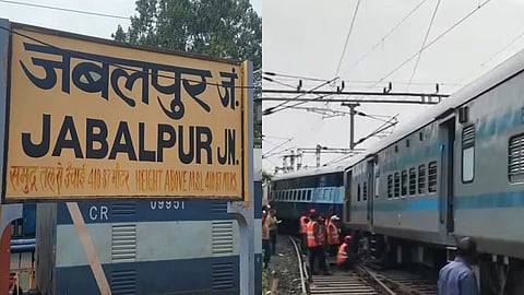 जबलपुर में ट्रेन हादसा, प्लेटफॉर्म से 200 मीटर पहले पटरी से उतरे सोमनाथ एक्सप्रेस के दो डिब्बे