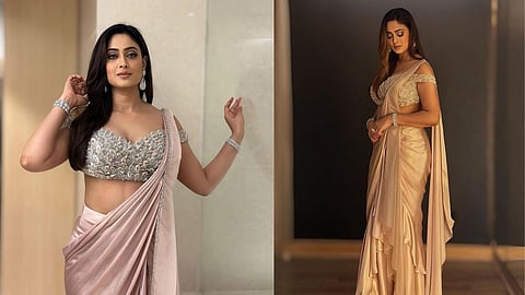 Shweta Tiwari latest gorgeous pink silk saree photos go viral on internet fans asked why she does not grow old