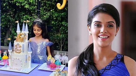 Asin Celebrate Daughter 7th Bithday at Greece