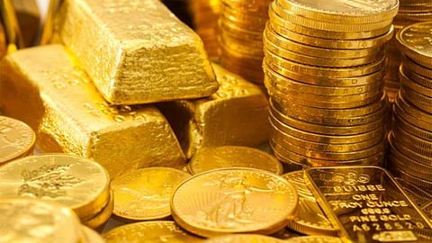 Gold and Silver coin