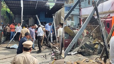 सातारा में चिकन शॉप में हुआ जोरदार विस्फोट, एक की मौत, दहशत में लोग