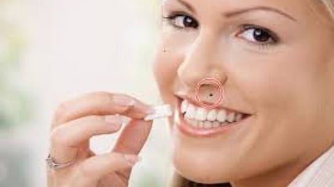 नाक पर तिल का संबंध व्यक्ति के पर्सनेलिटी से भी होता है,