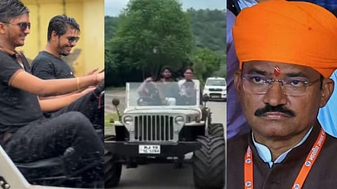 राजस्थान के उपमुख्यमंत्री प्रेम चंद बैरवा के बेटे पर यातायात नियमों के उल्लंघन के लिए 7,000 का जुर्माना