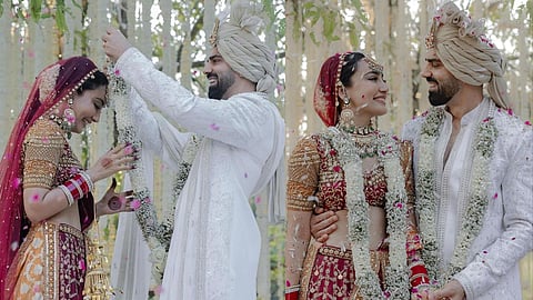 Surabhi Jyoti Sumit suri Wedding First Photo
