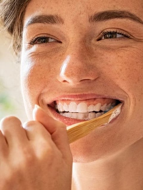 yellow teeth
