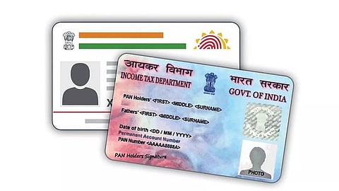 aadhar card pan card