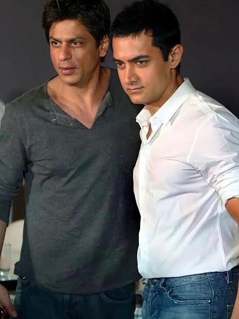 aamir khan and shahrukh khan