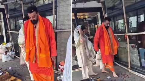 Sanjay Dutt married for fourth time at age of 65 Took seven rounds again video went viral