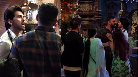 Bigg Boss 18 altercation big fight between Rajat Dalal and Shehzada Dhami fans got angry