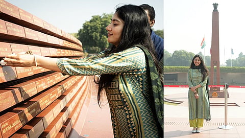 Sai Pallavi started protesting after visiting the National War Memorial know what is the whole matter