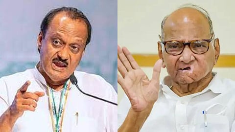 अज‍ित पवार, उद्धव ठाकरे और शरद पवार आए एक साथ! पहुंचे EVM के खिलाफ हड़ताल पर बैठे बाबा आढाव के पास