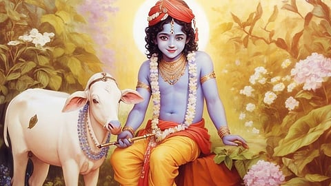गोपाष्टमी, भगवान श्रीकृष्ण