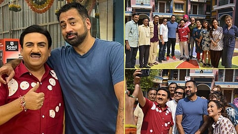 Kal Penn Reached Gokuldham Meet With Jethalal And Team of TMKOC