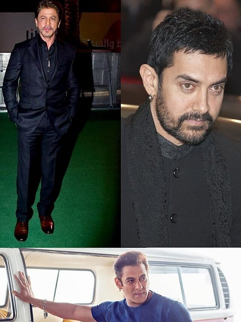 bollywood actresses who worked with all three khans