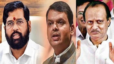 देवेंद्र फडणवीस-एकनाथ शिंदे-अजित पवार