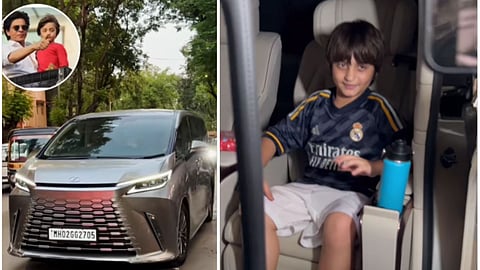 Shahrukh Khan bought an electric car worth Rs 3 crore for his younger son Abram only Ranbir and Janhvi have this car