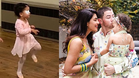 Priyanka Chopra and Nick Jonas daughter Malti Marie learning belly dance photo goes viral