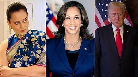 Kangana Ranaut pulled the leg of Hollywood stars called jokers to supporters of Kamala Harris congratulates Trump