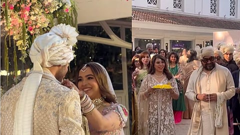 Anurag Kashyap Daughter Aaliyah Kashyap Wedding With Shane Gregoire