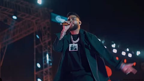 Karan Aujla Concert in gurugram 4 arrested for creating ruckus and fight with police
