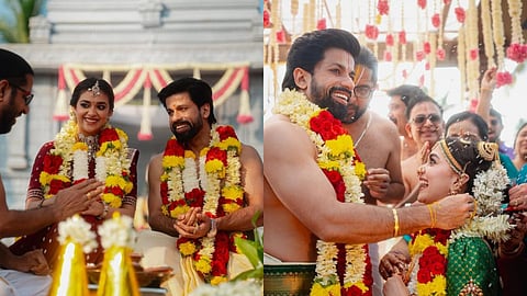 Keerthy Suresh Antony thattil wedding First Photo