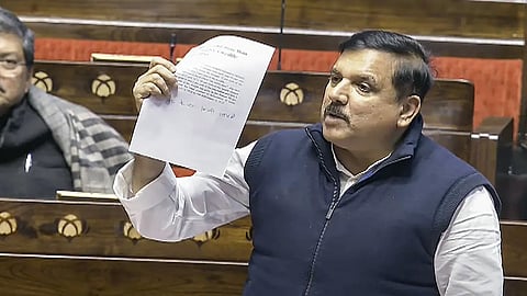 AAP सांसद संजय सिंह ने संसद में दिया नोटिस, यमुना में बढ़ते अमोनिया स्तर पर चर्चा की मांग