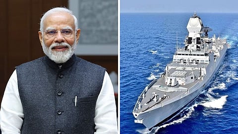 पीएम मोदी ने नौसेना दिवस पर शुभकामनाएं दीं