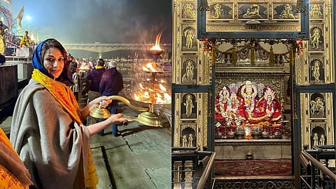 सोनाली बेंद्रे ने लिया राम लला का आशीर्वाद, फोटोज शेयर कर बोलीं- फिर से अयोध्या आना चाहूंगी