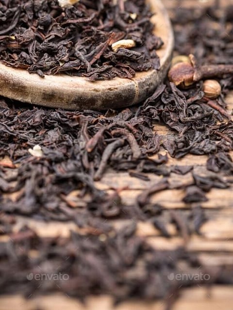 Tea leaves