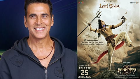 Akshay Kumar Kannappa Poster out