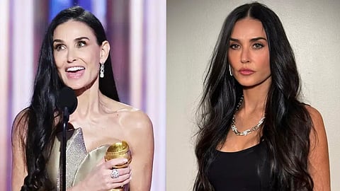 Demi Moore Golden Globe Award