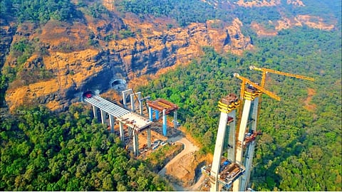 जून 2025 तक पूरा हो पाएगा मुंबई - पुणे मिसिंग लिंक प्रोजेक्ट