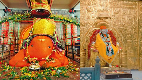 मकर संक्रांति पर्व पर श्री टेकड़ी गणेश मंदिर में लगा दर्शनार्थियों का तांता