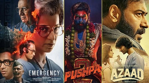 Pushpa 2 Will Get Benefits of box Office Clash Between Emergency and Azad, Pushpa 2